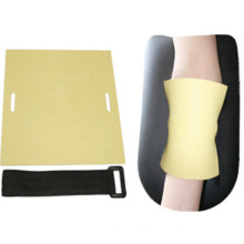 Soft Silicone 6 x 6 inch Double Sides Artificial 3mm Thick 15cm Second Skins Sheet Arm Skin Tattoo Practice Sheet with Arm Strap